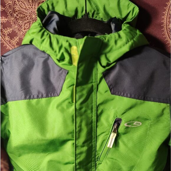 Sz 4/5 Champion C9 Youth Green and Navy Winter /Ski Jacket / Coat NWOT - Picture 5 of 8